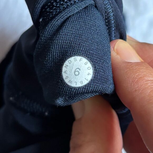 Lululemon Wunder Under High Rise Leggings Blue Womens Size 6 - Picture 7 of 7